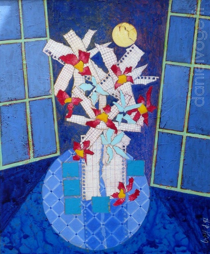 Souvenir déchiré (1997), 50x61cm