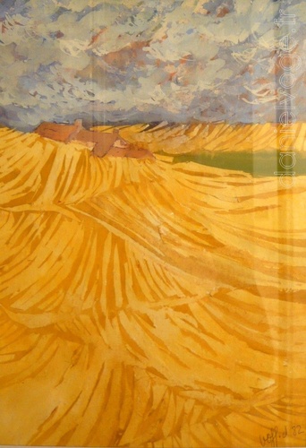Les blés (1982), 24x35cm