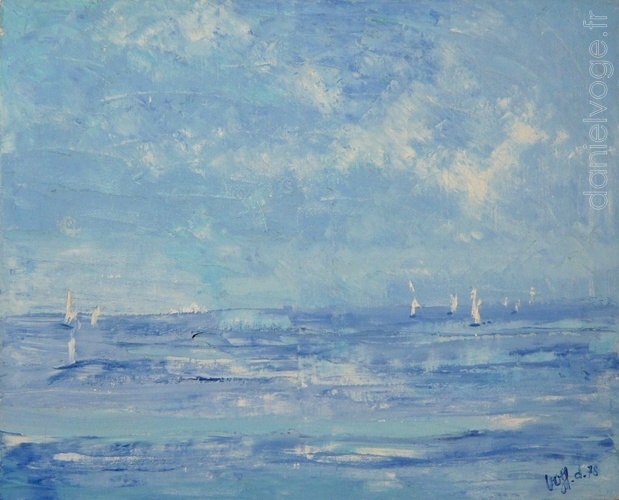 L'océan (1978), 61x50cm