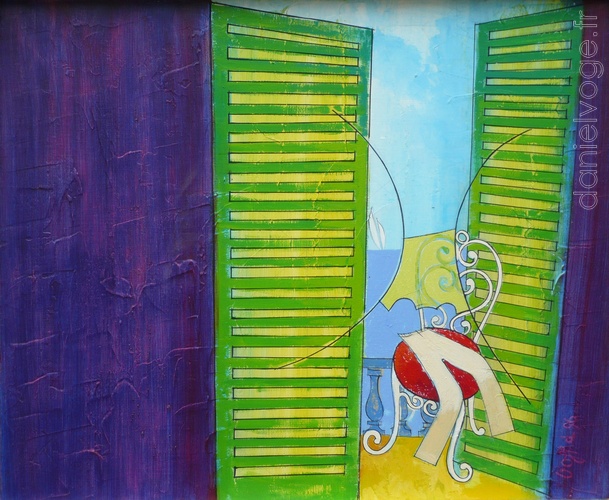 La sieste N°2 (1996), 61x50cm
