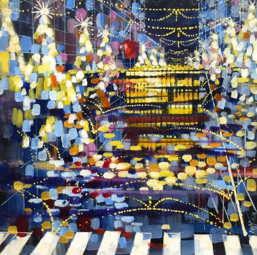 Nuit urbaine (1982), 51x51cm