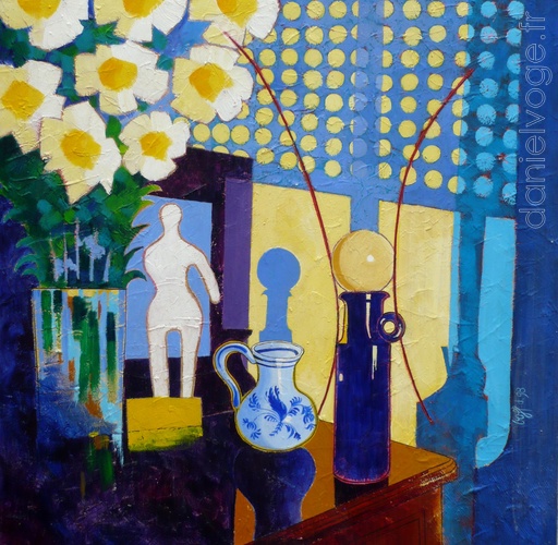 Près de la fenêtre (1998), 75x75cm