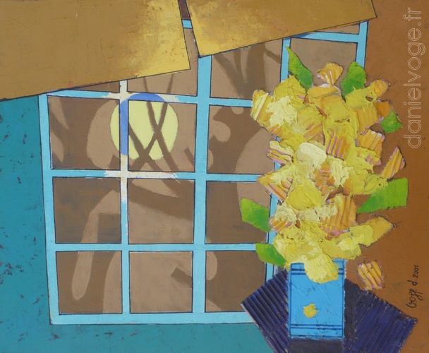 Bouquet nocturne (2001), 73x60cm