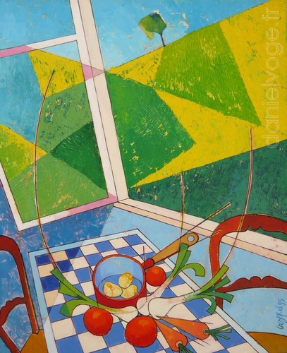 La cuisine d'Hortense (1995), 50x61cm