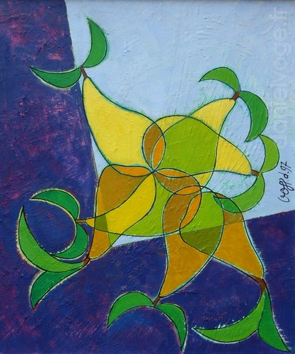 Poires (1997), 46x55cm