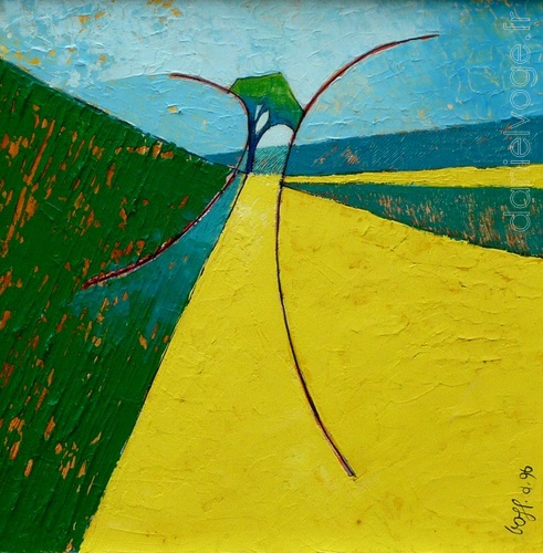 Notre arbre (1996), 35x35cm