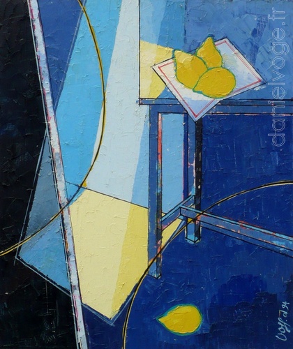 Miettes de soleil dans la cave (1994), 45x55cm