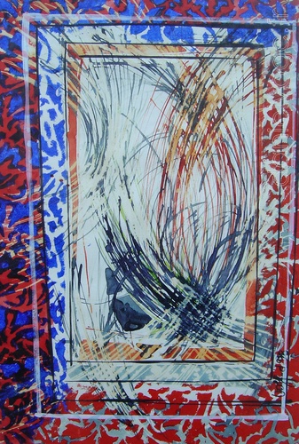 Tempête dans un miroir (1998), 50x82cm