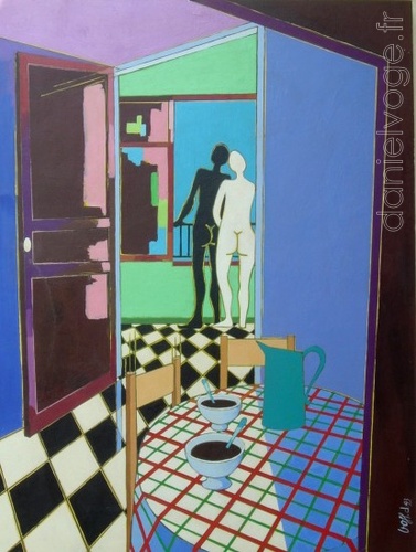 Lever du jour (1993), 60x73cm