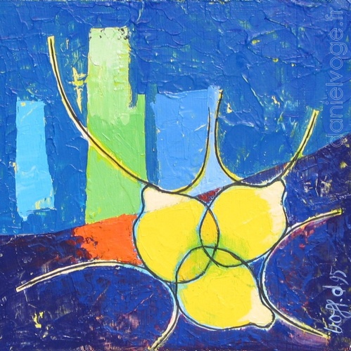 3 citrons (1995), 21x21cm