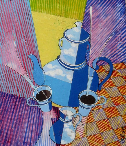 Votre cafetière Madame (1995), 46x55cm