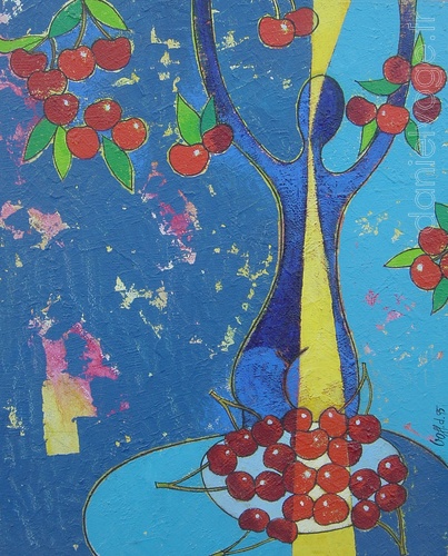 Le temps des cerises N°2 (1995), 46x55cm