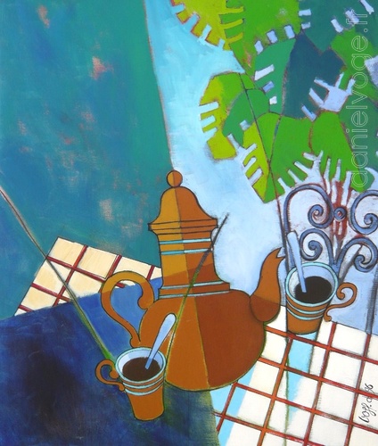 La cafetière de Danielle (1996), 54x67cm