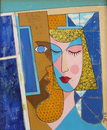 L'échange (1995), 51x60cm