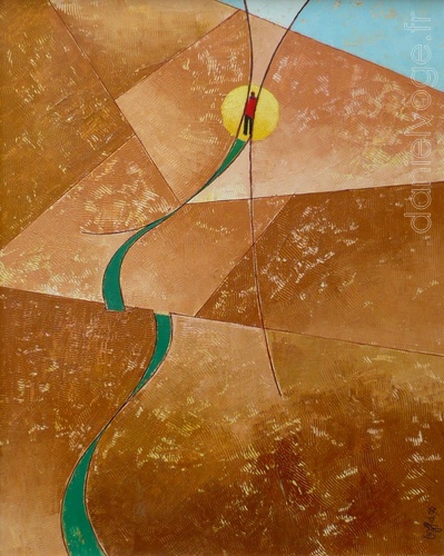 Promenade N°1 (1996), 73x92cm