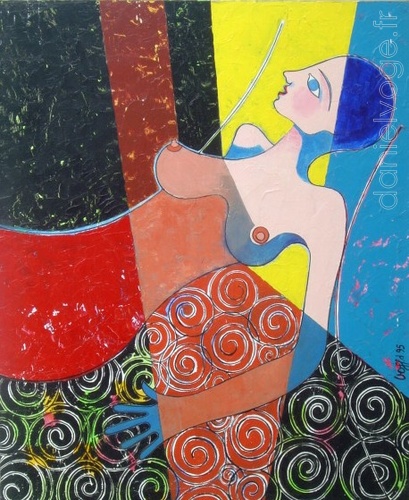 Jolie Madame (1995), 60x74cm