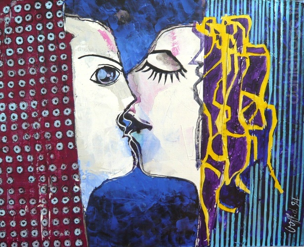 Le baiser (1994), 40x33cm