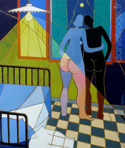 Le refuge (1993), 60x73cm