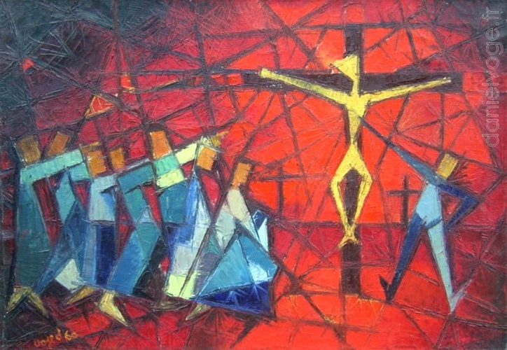 Mont Golgota (1960), 116x81cm