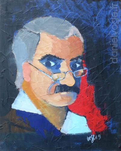 Autoportrait N°3 (1991), 40x50cm