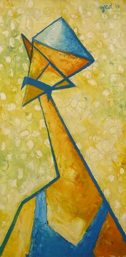 Autoportrait N°1 (1959), 40x80cm