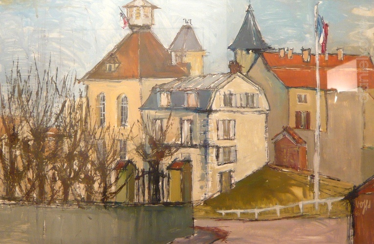 Le Belvedère (1966), 59x38cm