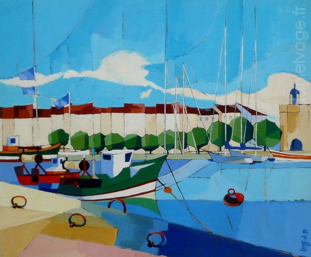 La Rochelle (1993), 64x65cm