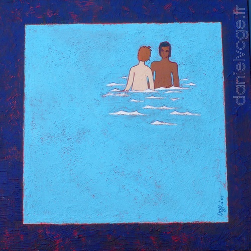 Rencontre (2005), 80x80cm