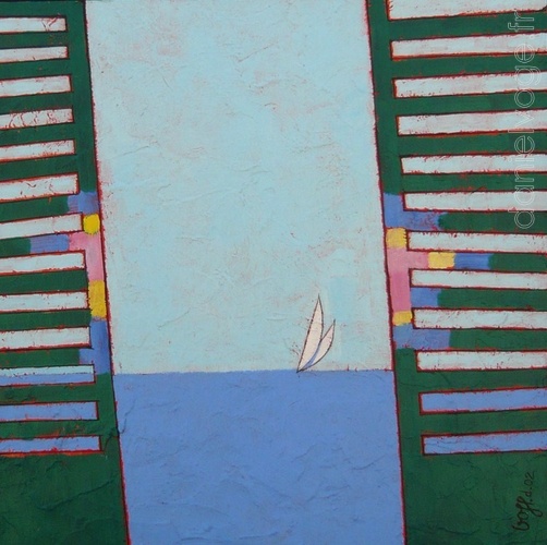 La fenêtre (2002), 60x60cm