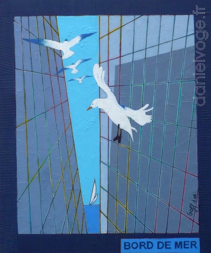 Bord de mer (2006), 54x65cm