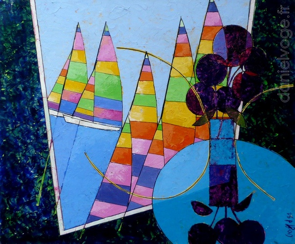 Voiles (1994), 65x54cm