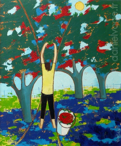 Le temps des cerises N°1 (1996), 60x72cm